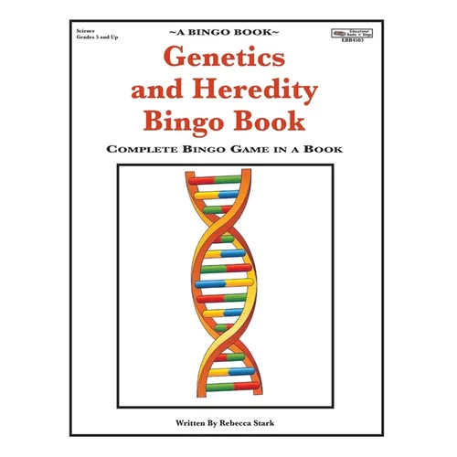 Genetics and Heredity Bingo Book: Complete Bingo Game In A Book - Paperback