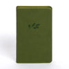 NASB Personal Size Bible, Olive Leathertouch - Imitation Leather