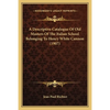 A Descriptive Catalogue Of Old Masters Of The Italian School Belonging To Henry White Cannon (1907) - Paperback
