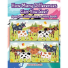 How Many Differences Can You See? Spot the Difference Activity Book - Paperback