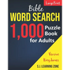 1,000: Bible Word Search Puzzle Book for Adults: King James Version (Large Print) - Paperback