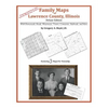 Family Maps of Lawrence County, Illinois - Paperback