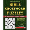Bible Crossword Puzzles Volume 5: 50 Large print newspaper style Bible crosswords with almost all the clues straight from the Bible - Paperback