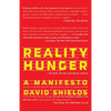 Reality Hunger: A Manifesto - Paperback