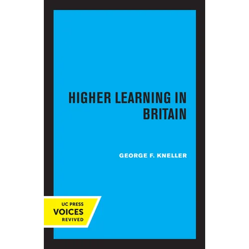 Higher Learning in Britain - Paperback