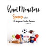 KnotMonsters: Sports edition: 10 Amigurumi Crochet Patterns - Paperback