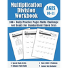 Multiplication And Division Year 6 Maths Challenge - Ages 10-11: Practice 100 Days of Timed Tests (with answers) - Multi digit - Double Digit Multipli - Paperback
