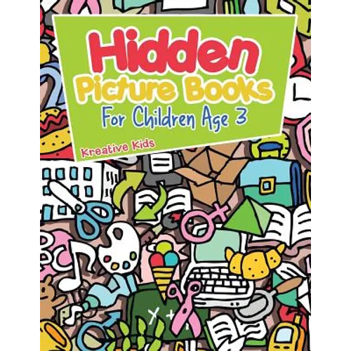 Hidden Picture Books For Children Age 3 - Paperback
