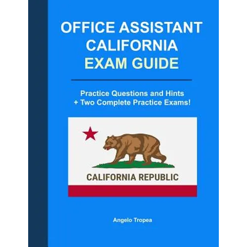 Office Assistant California Exam Guide - Paperback