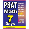 PSAT Math in 7 Days: Step-By-Step Guide to Preparing for the PSAT Math Test Quickly - Paperback