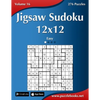 Jigsaw Sudoku 12x12 - Easy - Volume 16 - 276 Puzzles - Paperback