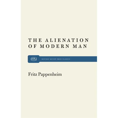 Alienation Modern Man - Paperback