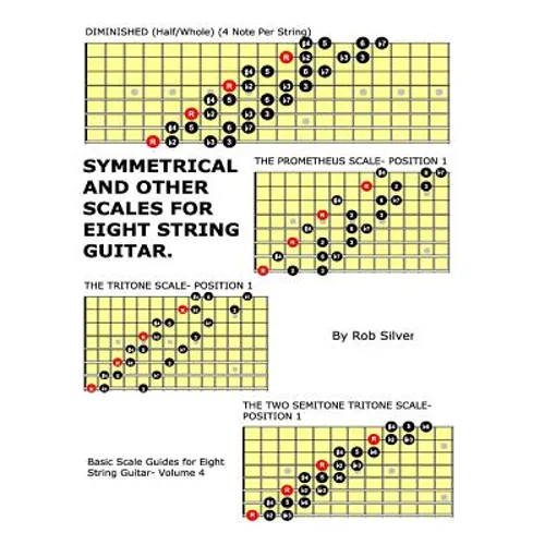 Symmetrical and Other Scales for Eight String Guitar - Paperback