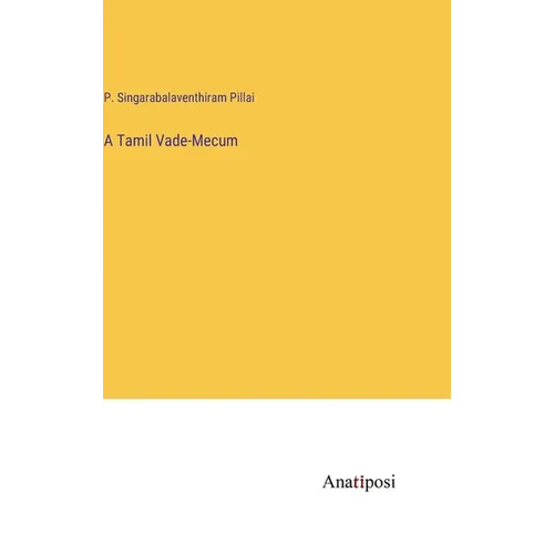 A Tamil Vade-Mecum - Hardcover