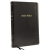 KJV, Thinline Bible, Large Print, Imitation Leather, Black, Red Letter Edition - Imitation Leather