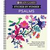 Brain Games - Sticker by Number: Psalms (28 Images to Sticker) - Spiral