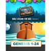Bible Lessons for Kids: Genesis 1-24 - Paperback