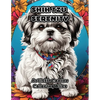 Shih Tzu Serenity: Artistic Canine Coloring Bliss - Paperback
