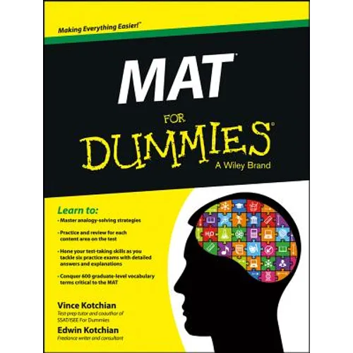 MAT For Dummies - Paperback