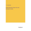 French Examination Papers Set at the University of London - Hardcover