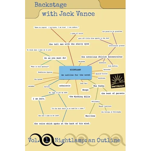Backstage with Jack Vance, Volume 1: Nightlamp, an Outline - Paperback