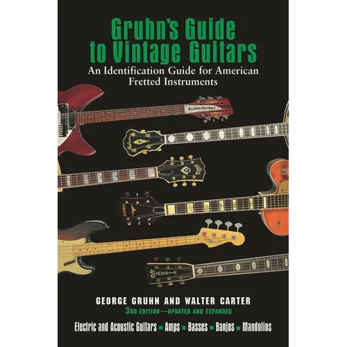Gruhn's Guide to Vintage Guitars - Hardcover