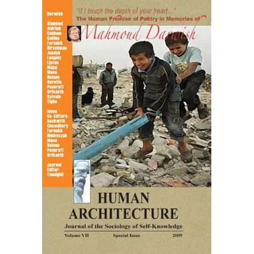"If I touch the Depth of Your Heart ... ": The Human Promise of Poetry in Memories of Mahmoud Darwish - Hardcover