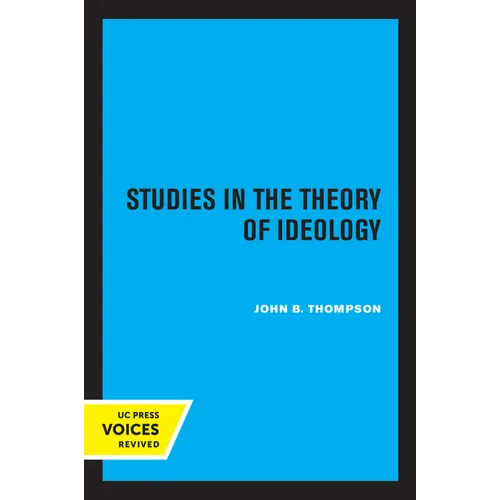 Studies in the Theory of Ideology - Paperback