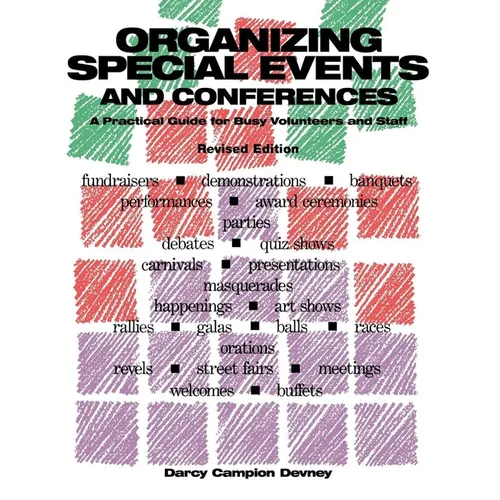 Organizing Special Events and Conferences - Paperback