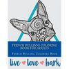 French Bulldog Coloring Book For Adults - Paperback