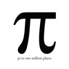 Pi to Two Million Places - Paperback