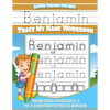 Letter Tracing for Kids Benjamin Trace my Name Workbook: Tracing Books for Kids ages 3 - 5 Pre-K & Kindergarten Practice Workbook - Paperback