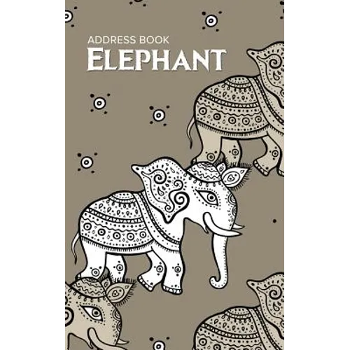 Address Book Elephant - Paperback