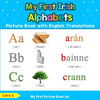 My First Irish Alphabets Picture Book with English Translations: Bilingual Early Learning & Easy Teaching Irish Books for Kids - Paperback