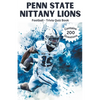 Penn State Nittany Lions Trivia Quiz Book - Paperback