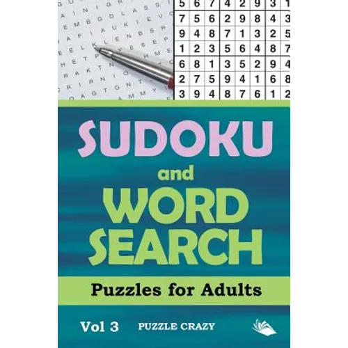 Sudoku and Word Search Puzzles for Adults Vol 3 - Paperback