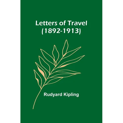 Letters of Travel (1892-1913) - Paperback