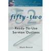 The Pastor's Collection Sermon Series Volume 1: 52 Ready-to-Use Sermon Outlines - Paperback