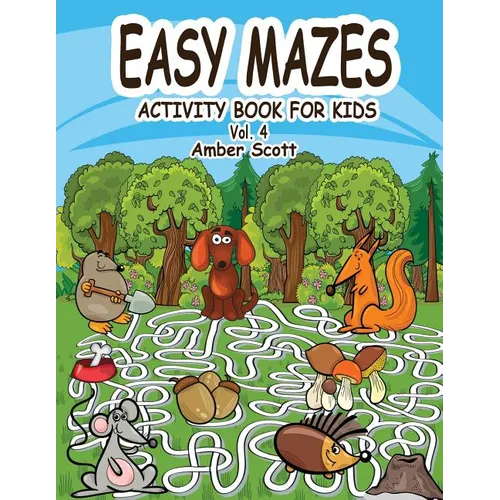 Eazy Mazes Activity Book For Kids - Vol. 4 - Paperback