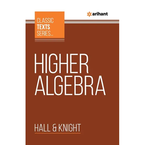 Higher Algebra - Paperback
