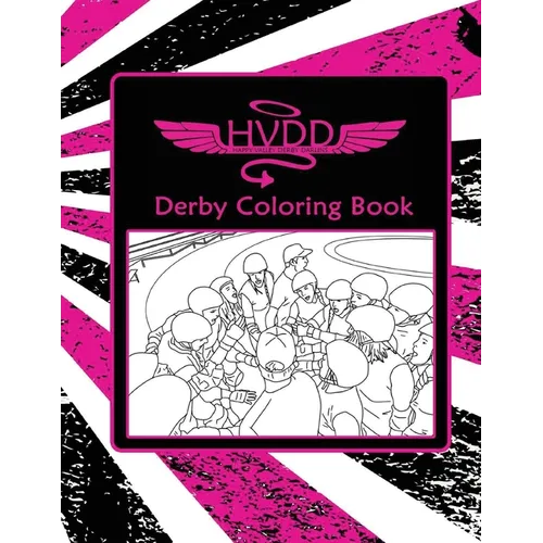 HVDD Roller Derby Coloring Book - Paperback