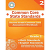 Second Grade Common Core Assessment Workbook: Common Core State Standards - Paperback