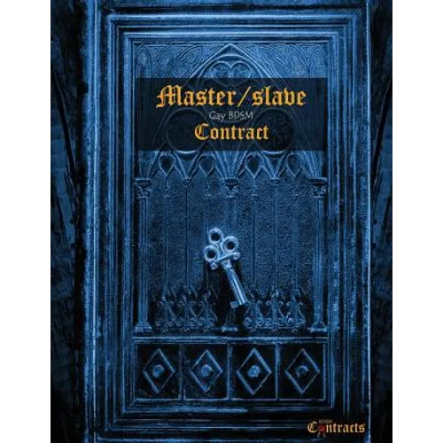 Master/slave Gay BDSM Contract (male slave) - Paperback