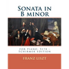 Sonata in B minor: for piano, S178 - Schirmer edition - Paperback