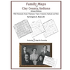 Family Maps of Clay County, Indiana, Deluxe Edition - Paperback