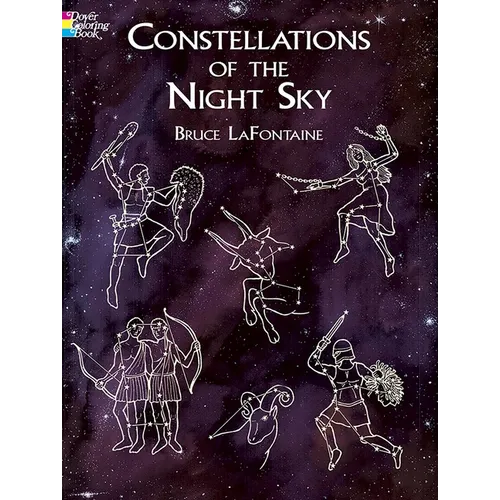 Constellations of the Night Sky Coloring Book - Paperback
