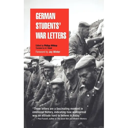 German Students' War Letters - Paperback