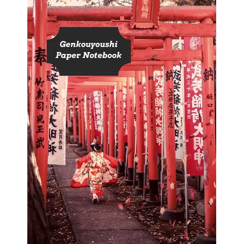 Genkouyoushi Paper Notebook: Practice Writing Kana & Kanji Characters For Japanese Learners - Paperback