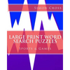 Large Print Word Search Puzzles Sports & Games - Paperback