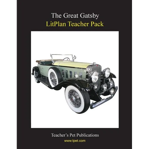 Litplan Teacher Pack: The Great Gatsby - Paperback